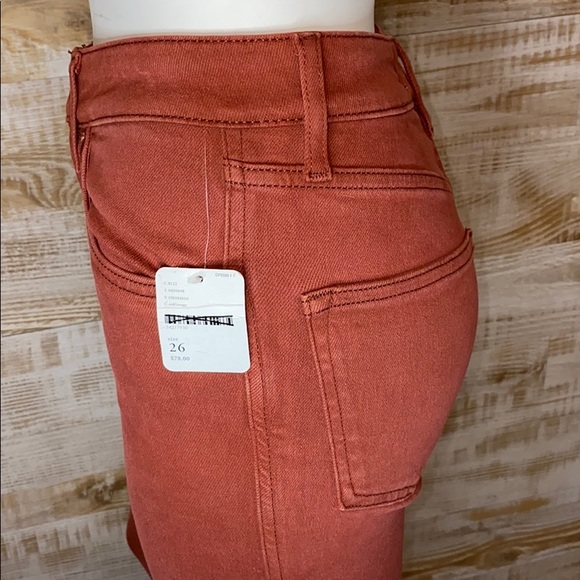 Free People Raw hem High-Rise skinny Jeans 2 (26) - Picture 5 of 12